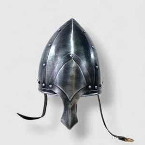 Mittelalterlicher Ritterhelm: 18 Gauge Stahl Rüstung, Cosplay Kostüm