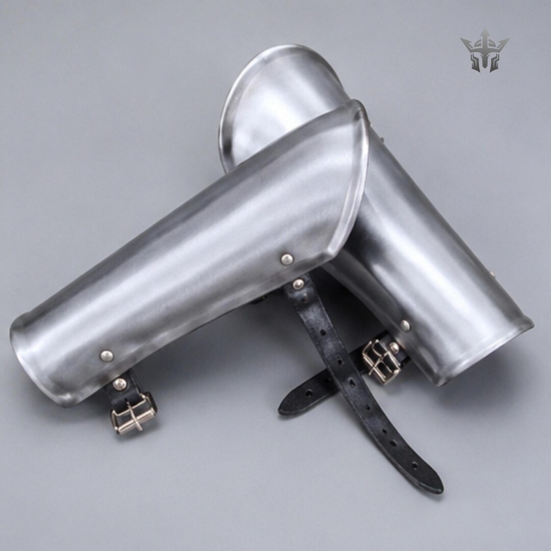 Medieval Steel Arm Bracers Armor, Knight Forearm Guards, LARP Bracers ...