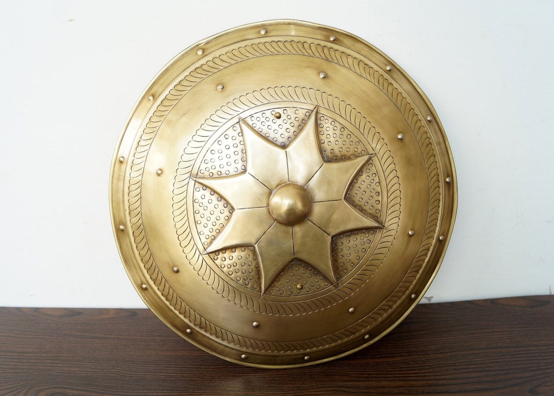 Medieval Knight Crusader Armour Shield Battle Warrior Knight Shield ...