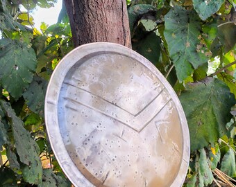 Spartan Shield Replica | King Leonidas 300 Movie Prop | Medieval Greek Spartan Shield | Warrior Costume Armor | Handmade Wall Decor