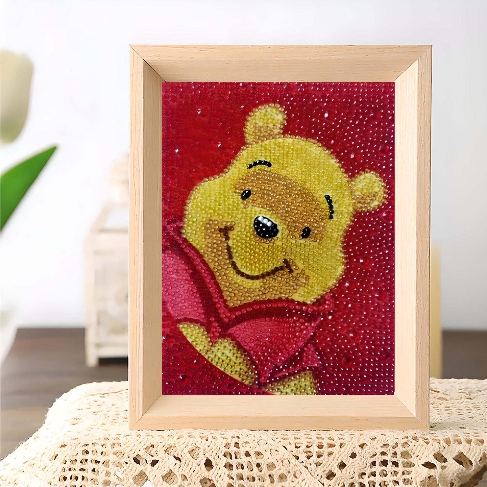 5D Diamond Painting Full Round/Square Winnie the Pooh Eeyore Mosaic  Embroidery Kit Art Picture of Rhinestones Home Decor