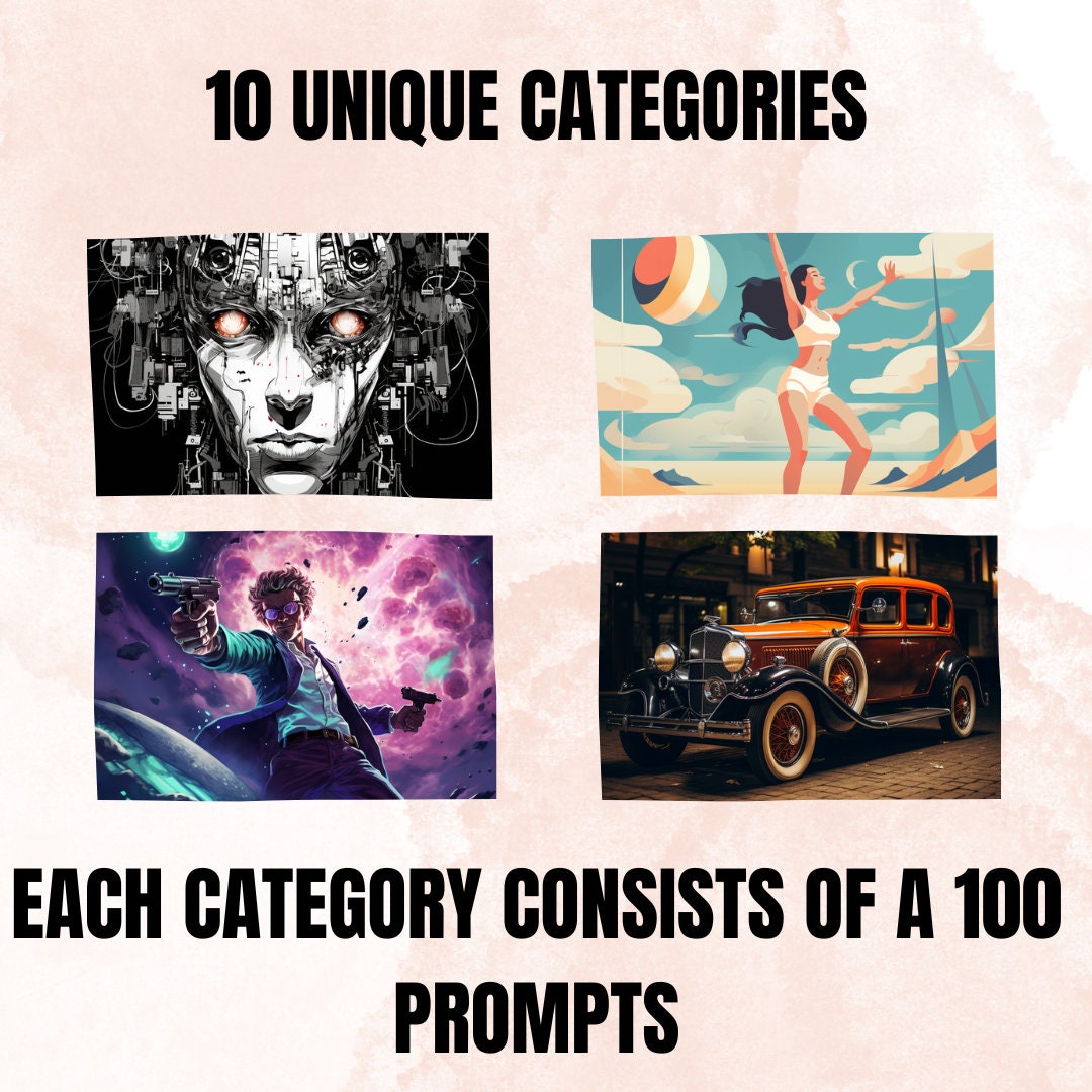 1000 Midjourney Prompts, Ai Art, Midjourney Prompt, Midjourney AI Art ...