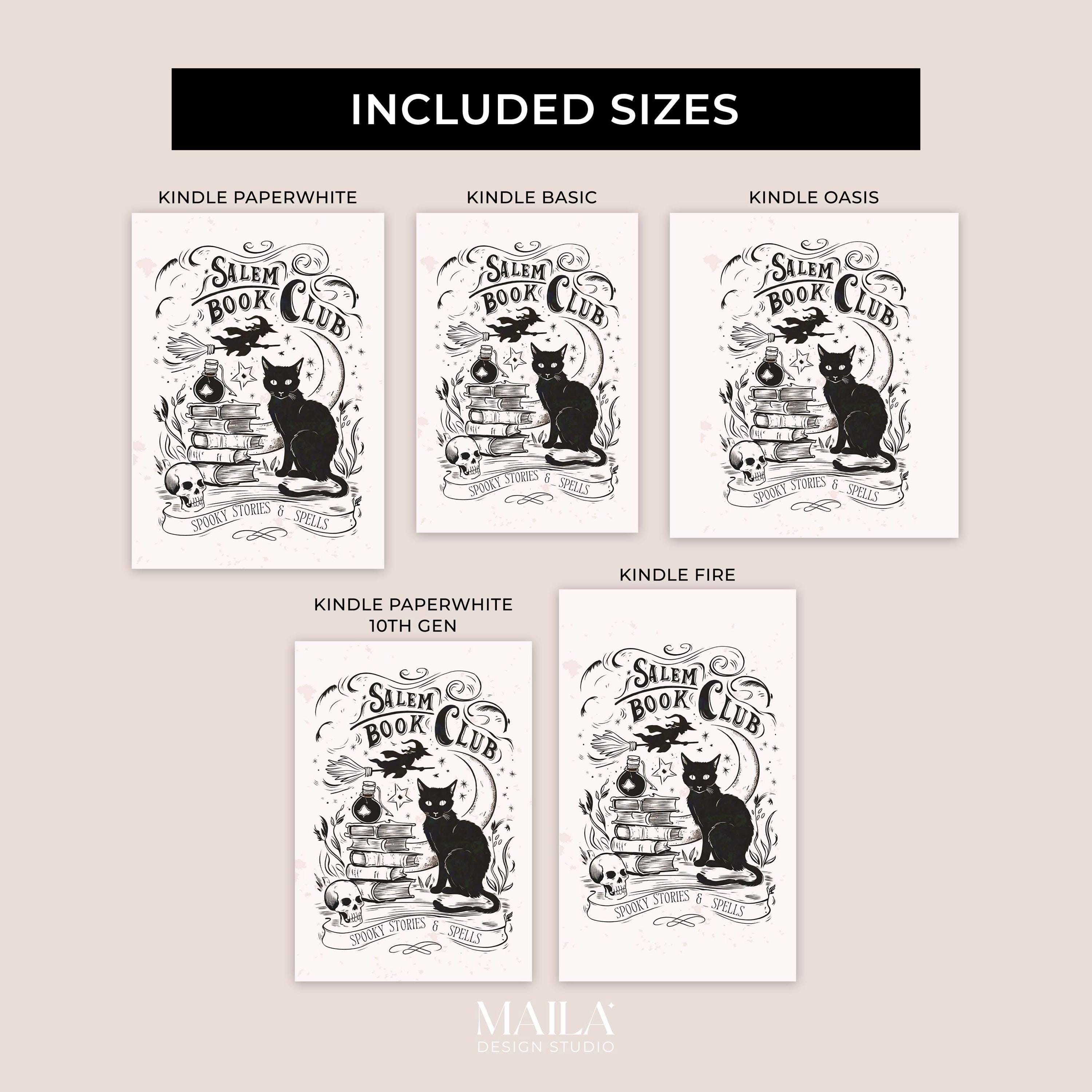 Printable Kindle Cover Inserts - Kindle E-reader Paper Insert - DIY ...