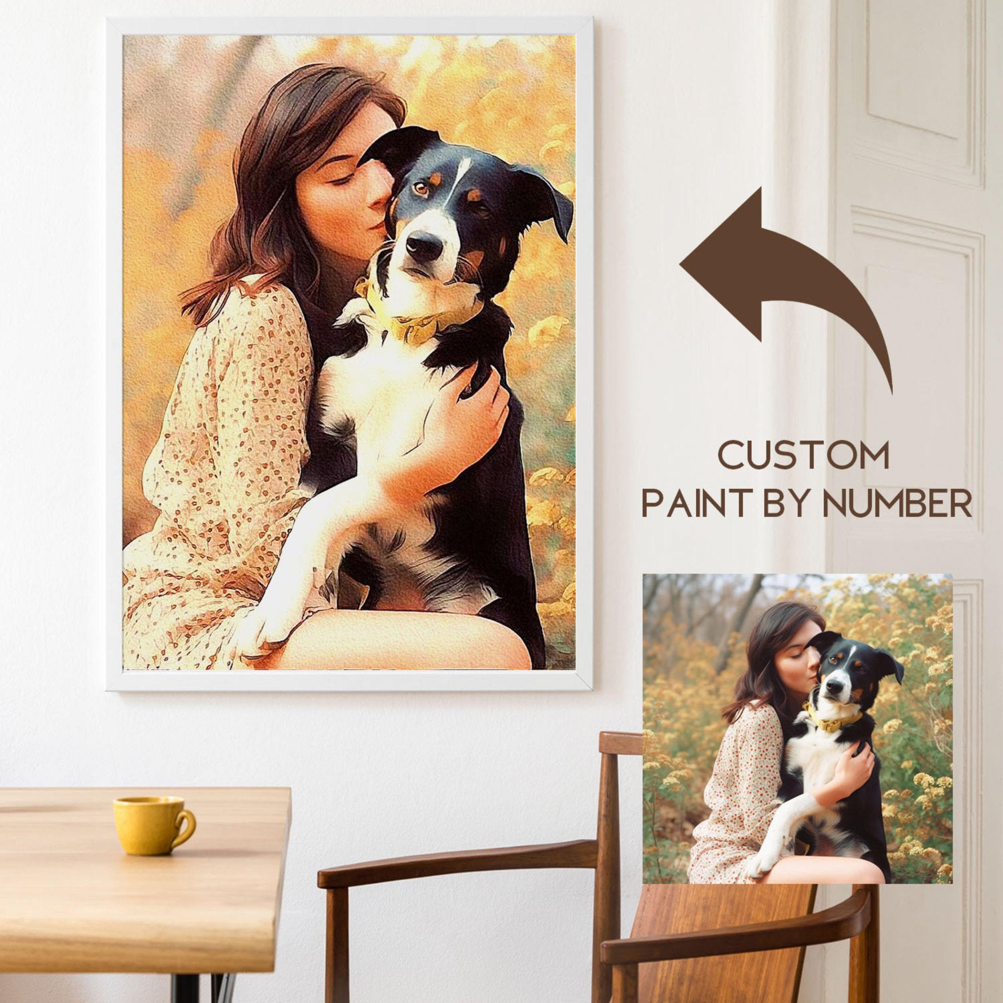 Custom Paint by Number | Personalized Photo