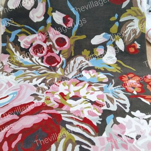 Beautiful Floral Hand Tufted Rug Handmade 100% Wool Rug Luxury Colorful ...