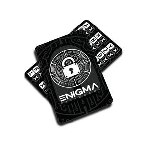 Cartão de senha / Ferramenta de criptografia de senha – Melhore sua segurança cibernética criando senhas inquebráveis com o sistema de código Enigma.