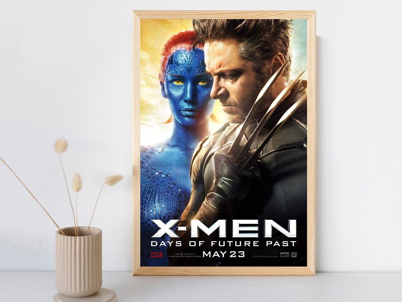 Xmen Days of Future Past Movie Poster 2023 Film/room Decor Wall Art