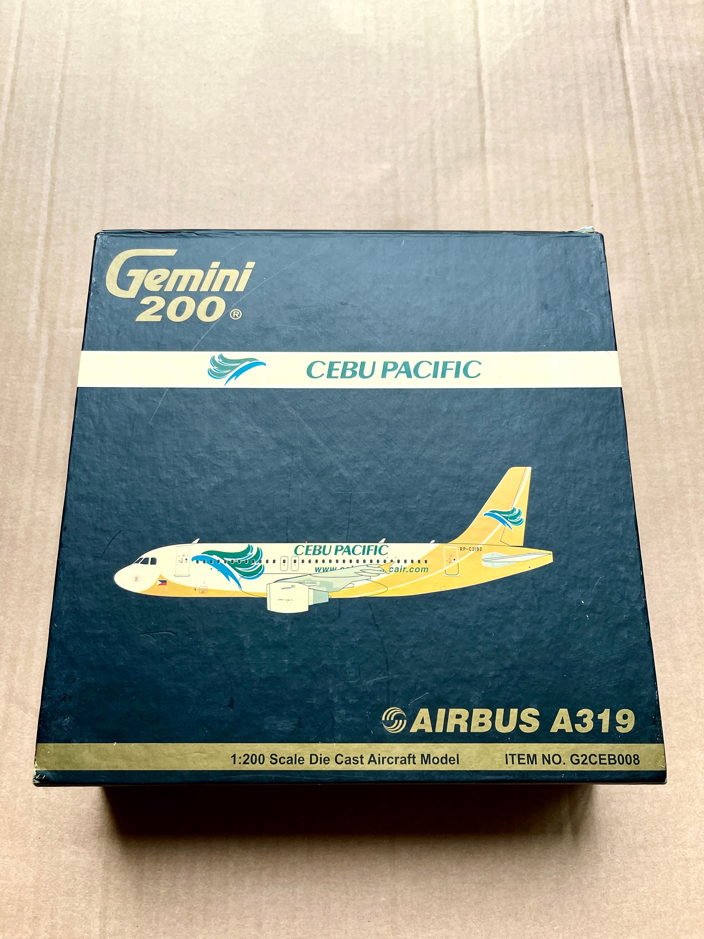 Gemini Jets CEBU PACIFIC Airlines Airbus A319 G2CEB008 1:200 Die 