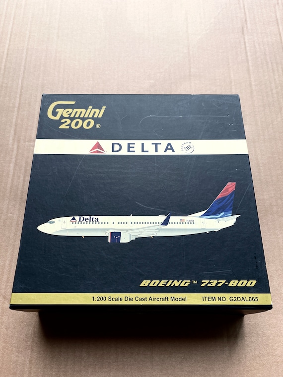非常に希少なジェミニジェッツ デルタ航空 ボーイング 737-800