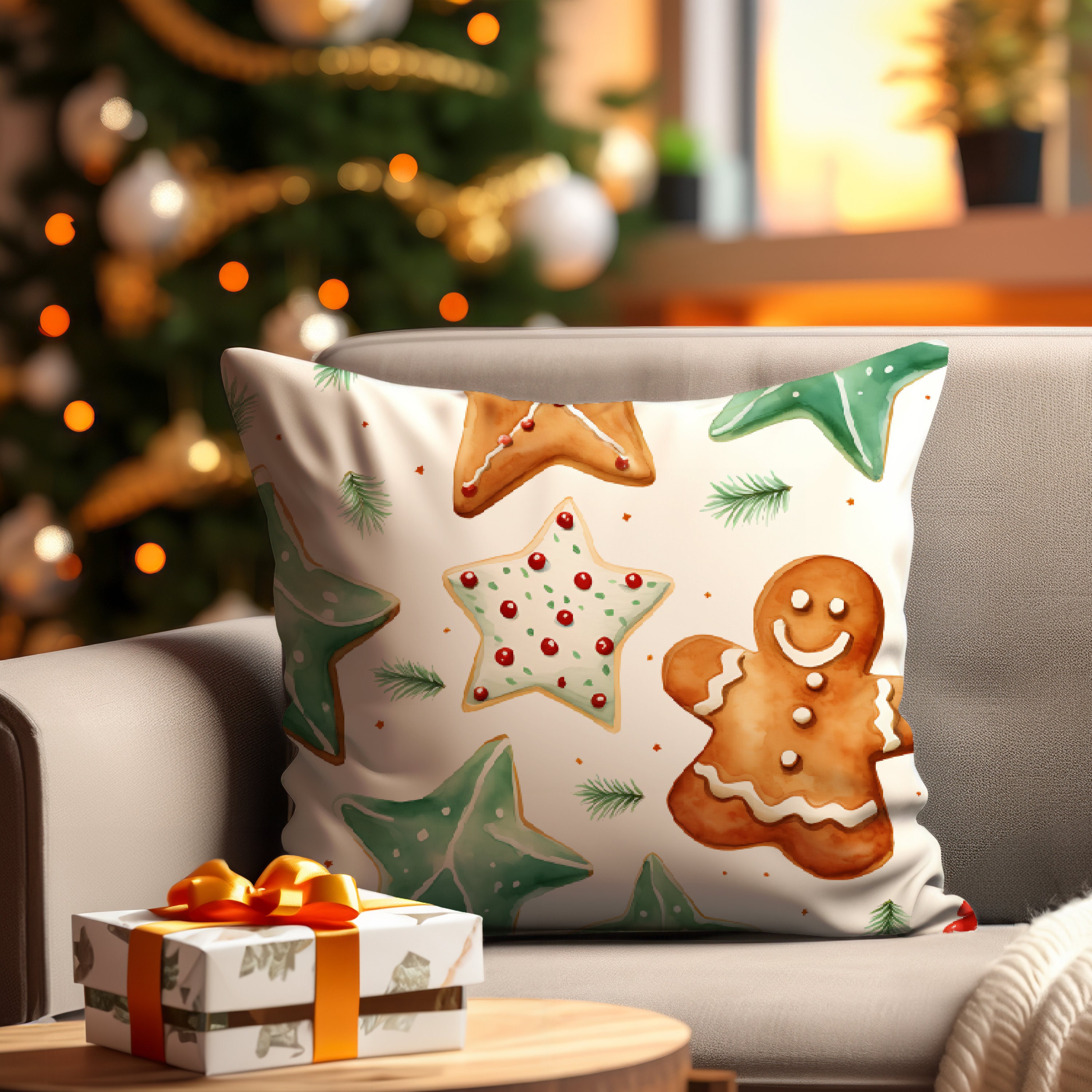 Christmas Pillow Covers Nutcracker Christmas Tree - Temu