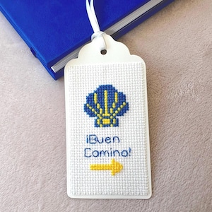 Camino de Santiago-cadeaukaartje, Buen Camino-bladwijzer, Camino-cadeau, Buen Camino-aandenken