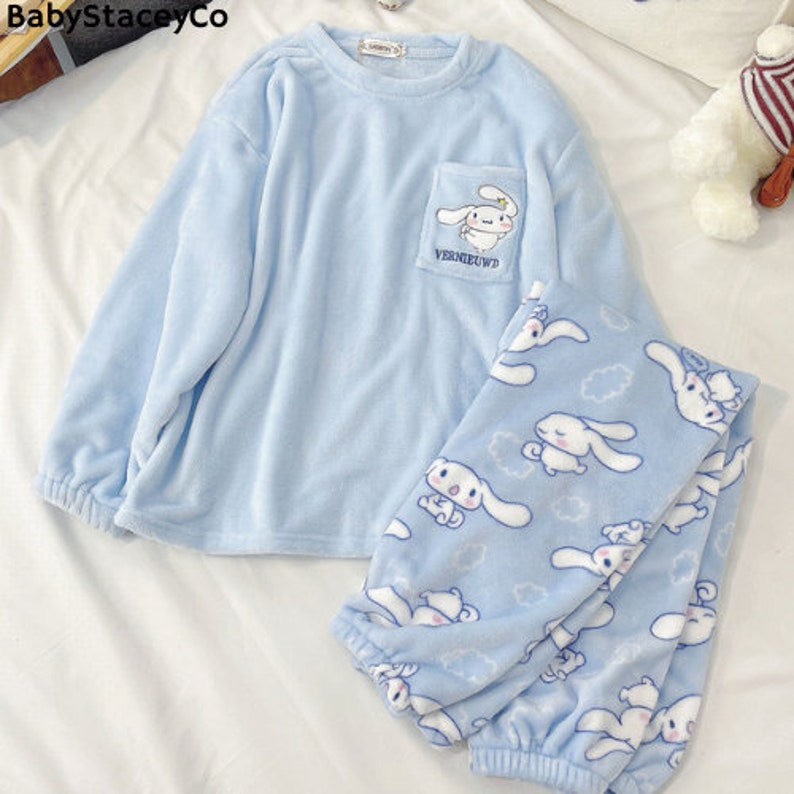 Cinnamoroll Pajama Set Cinnamoroll Two Piece Set Gifts for Etsy Canada