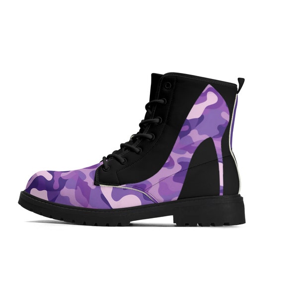 Purple camo boots deals