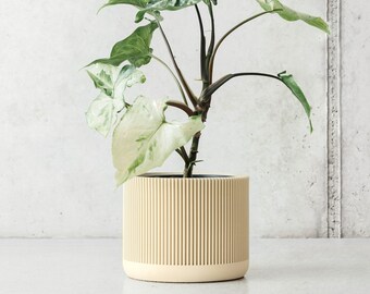 Blumentopf aus Beton | Modern, vielfältig und stilvoll | Wunderschöner Pflanzenhalter | Edition One | KYOTO