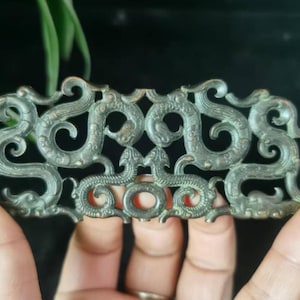 Dragon and Phoenix Charms, Fengshui plate, Bringing Prosperity Pendant Yin Yang Dragon Phoenix Pendant Ancient Chinese Mythology Paperweight