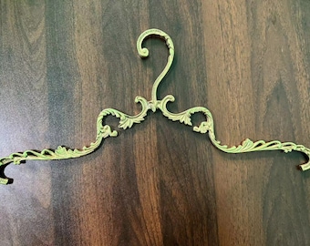 Copper  Wedding Dress Hanger Pure Brass hanger Vtg bridal hanger Old Antique Copper Clothes Hanger, Xmas Home Decor Wedding Gift Party craft