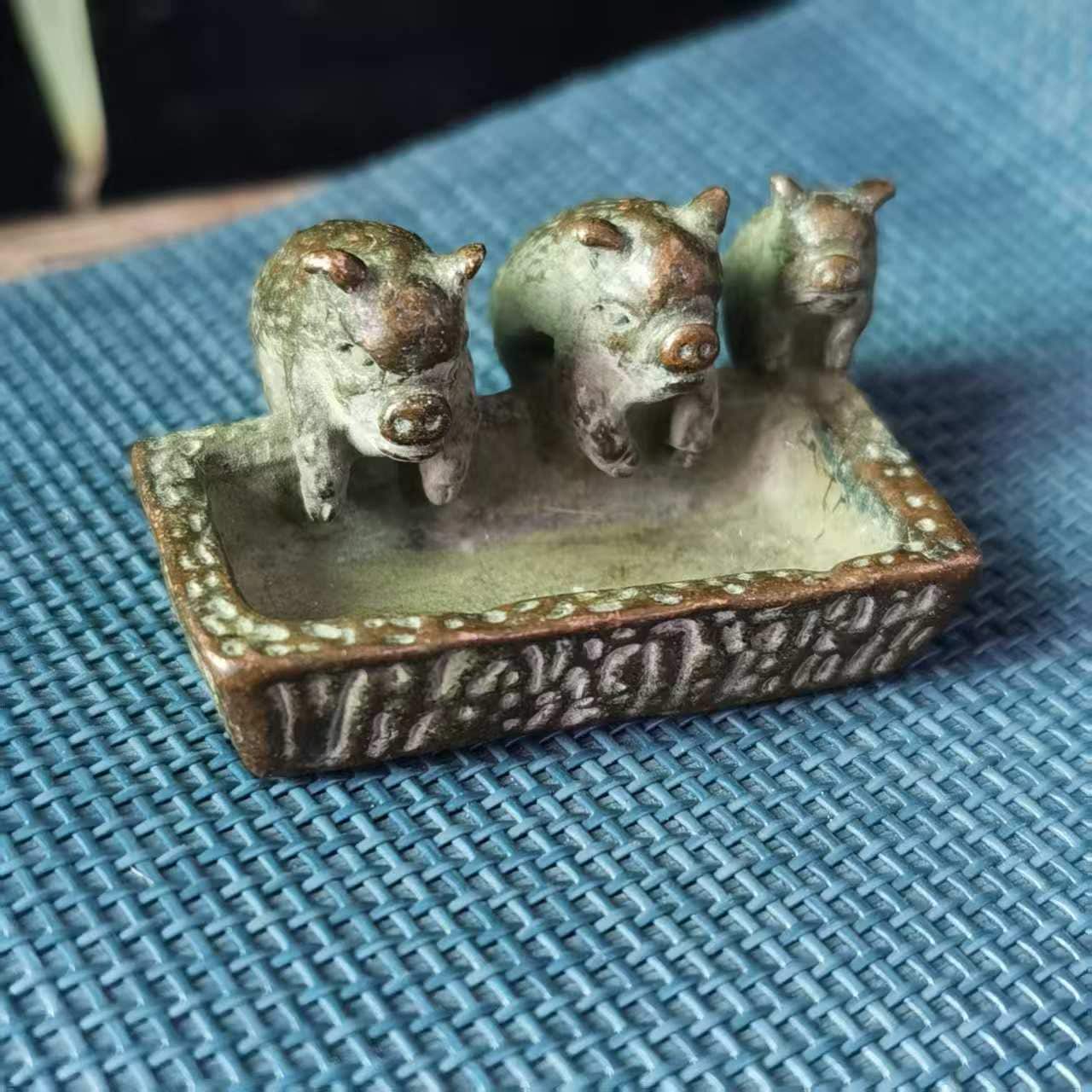 ヴィンテージの豚の置物 - Etsy 日本