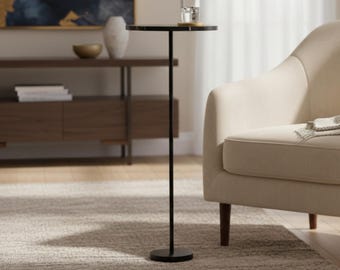 Hannah Schwarzer Trink Tisch | Marmor Top Tisch für kleine Räume