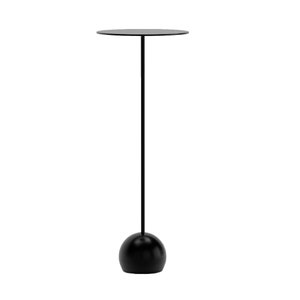 Carlos Drink table/Bar Table/Cocktail Table//Side Table/End Table/Living room Table/Matte black table/patio table/housewarming gift.