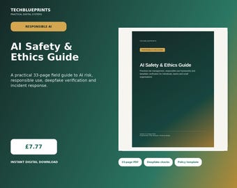 AI Safety & Ethics Guide: Deepfake Detection and Responsible AI PDF