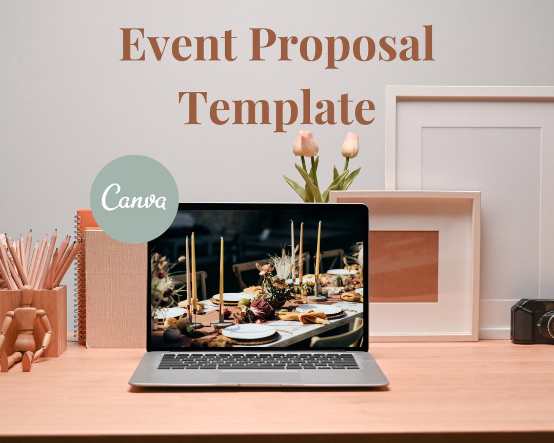 Event Planning Proposal Canva Template Wedding Planner Winning