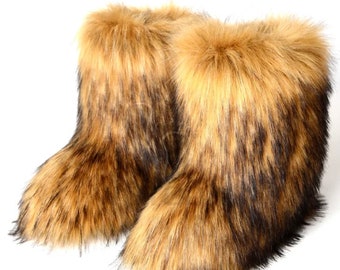 Y2K Vintage Furr Boots