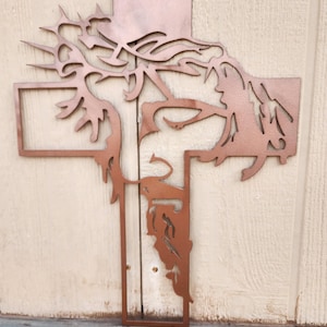 Jesus&#39;s Cross DXF File - Digital Download- File(s) only- Plasma or Laser cutting files CNC
