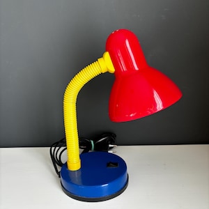 Postmodern design vintage table lamp pop art desk lamp memphis style colorful 80s table lamp