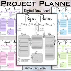 Project Planner Printable