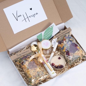 Tee Geschenkset, TeeSet Auszeit, Teebox, Tee Geschenkbox, Detox für Körper und Seele, Wellness, Tee Geschenk Set, Wellness Geschenkbox