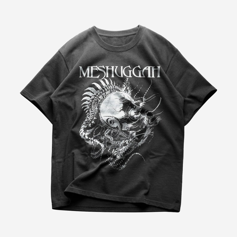 BESTSELLER Meshuggah T-Shirt Meshuggah Merch 100% Baumwolle Unisex Shirt Bild 1