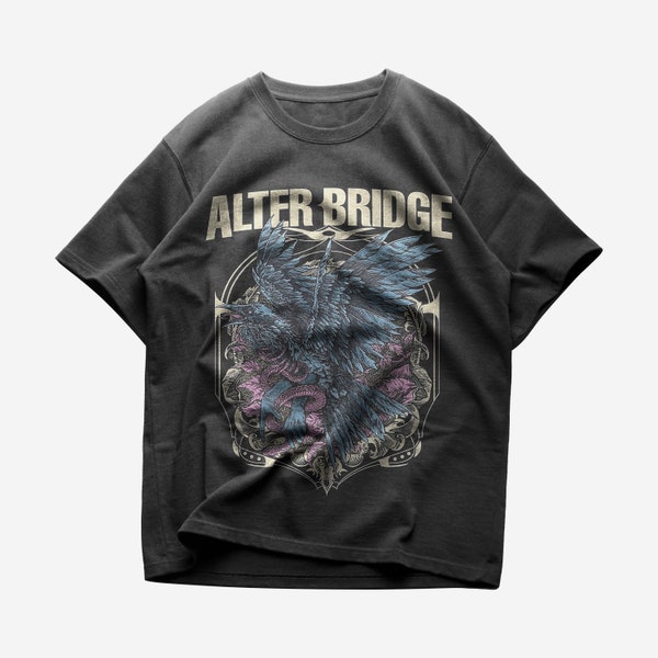 BESTSELLER | Alter Brücke T-Shirt | Hochwertiges Shirt | %100 Baumwolle Unisex T-Shirt | Alter Bridge Merch