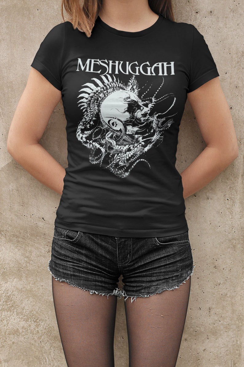 BESTSELLER Meshuggah T-Shirt Meshuggah Merch 100% Baumwolle Unisex Shirt Bild 3