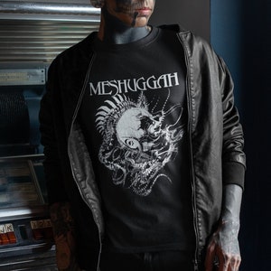 BESTSELLER Meshuggah T-Shirt Meshuggah Merch 100% Baumwolle Unisex Shirt Bild 2