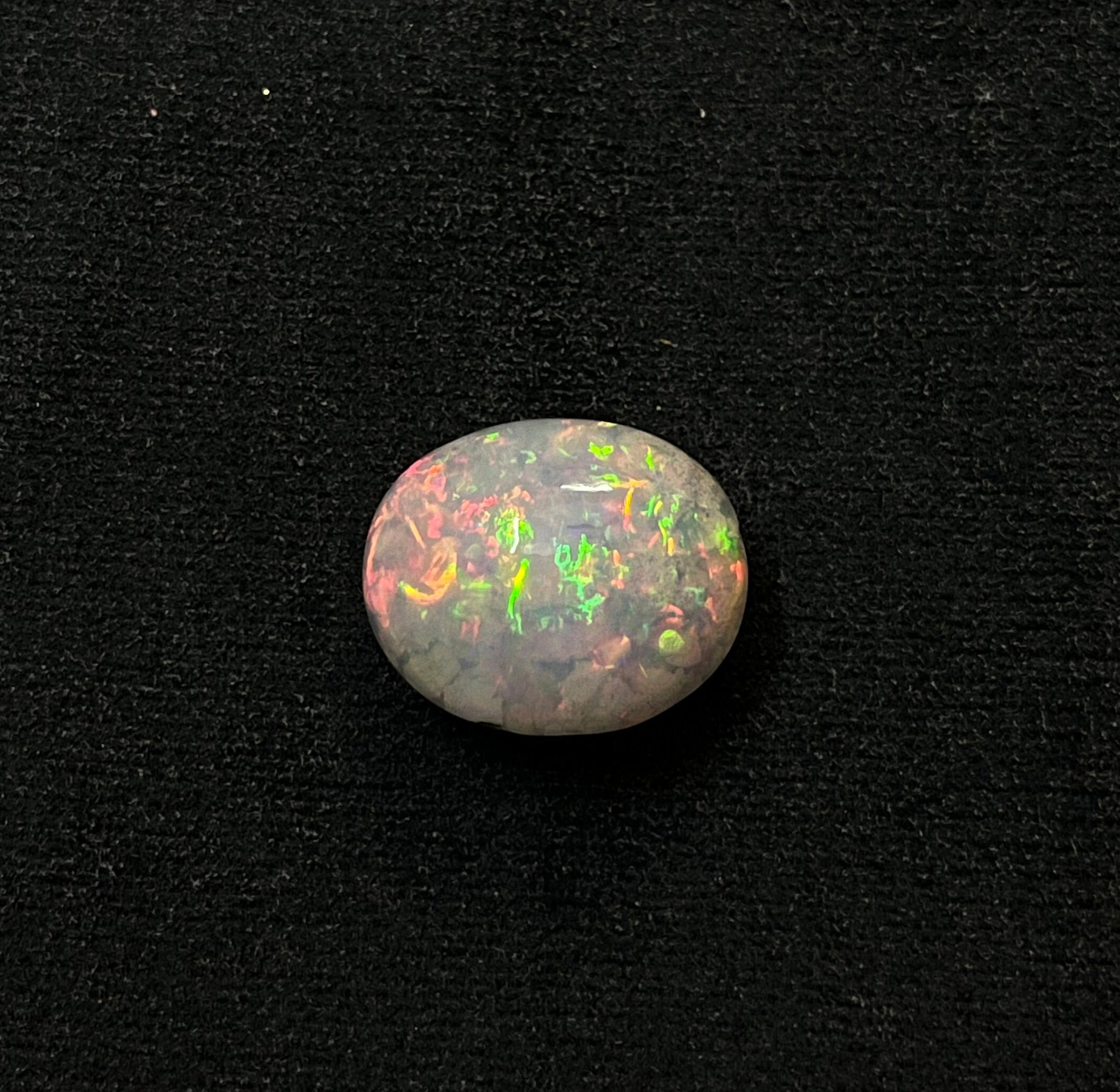 AAA Beautiful Natural Ethiopia Opal Stone 10.5x14.5mm Oval Opal Cabochon,  Welo Opal Polished Ring Stone, Multi Fire Opal Loose Opal Gemstone 
