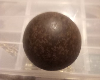 Rare civil war cannon ball
