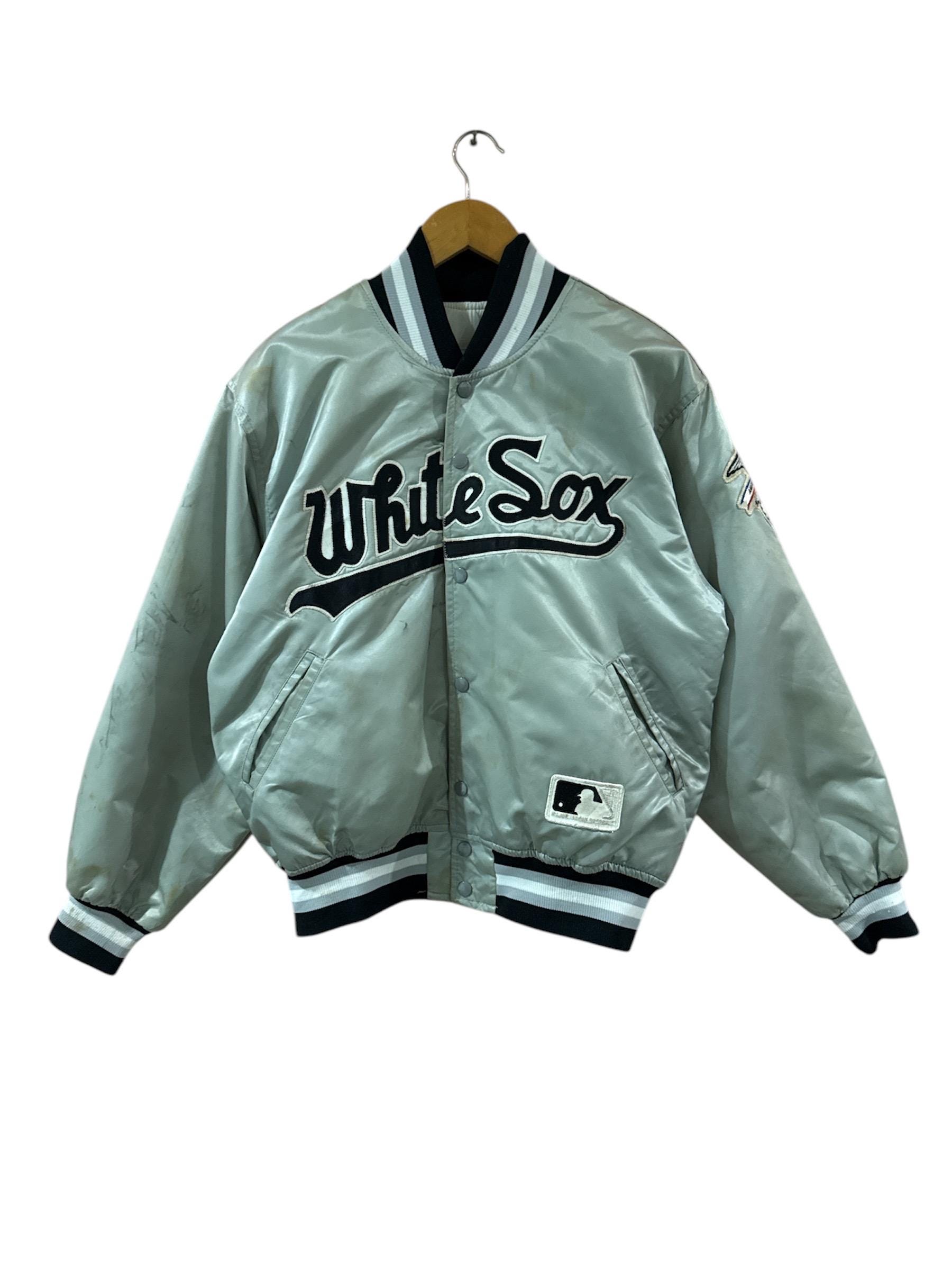 90s White Sox Jacket - Etsy Canada