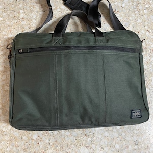 Porter Cordura Messenger Bag Green Army Hergestellt in Japan Bild 3