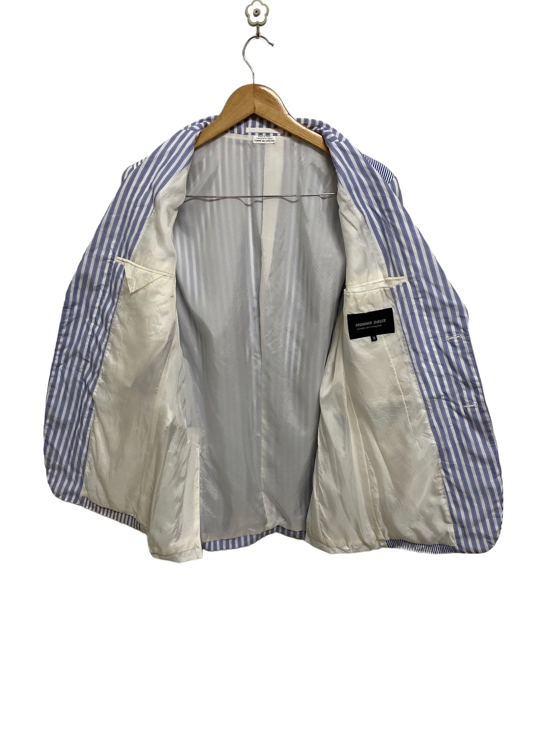 Comme Des Garcons Homme Deux Switching Design Tailored Jacket