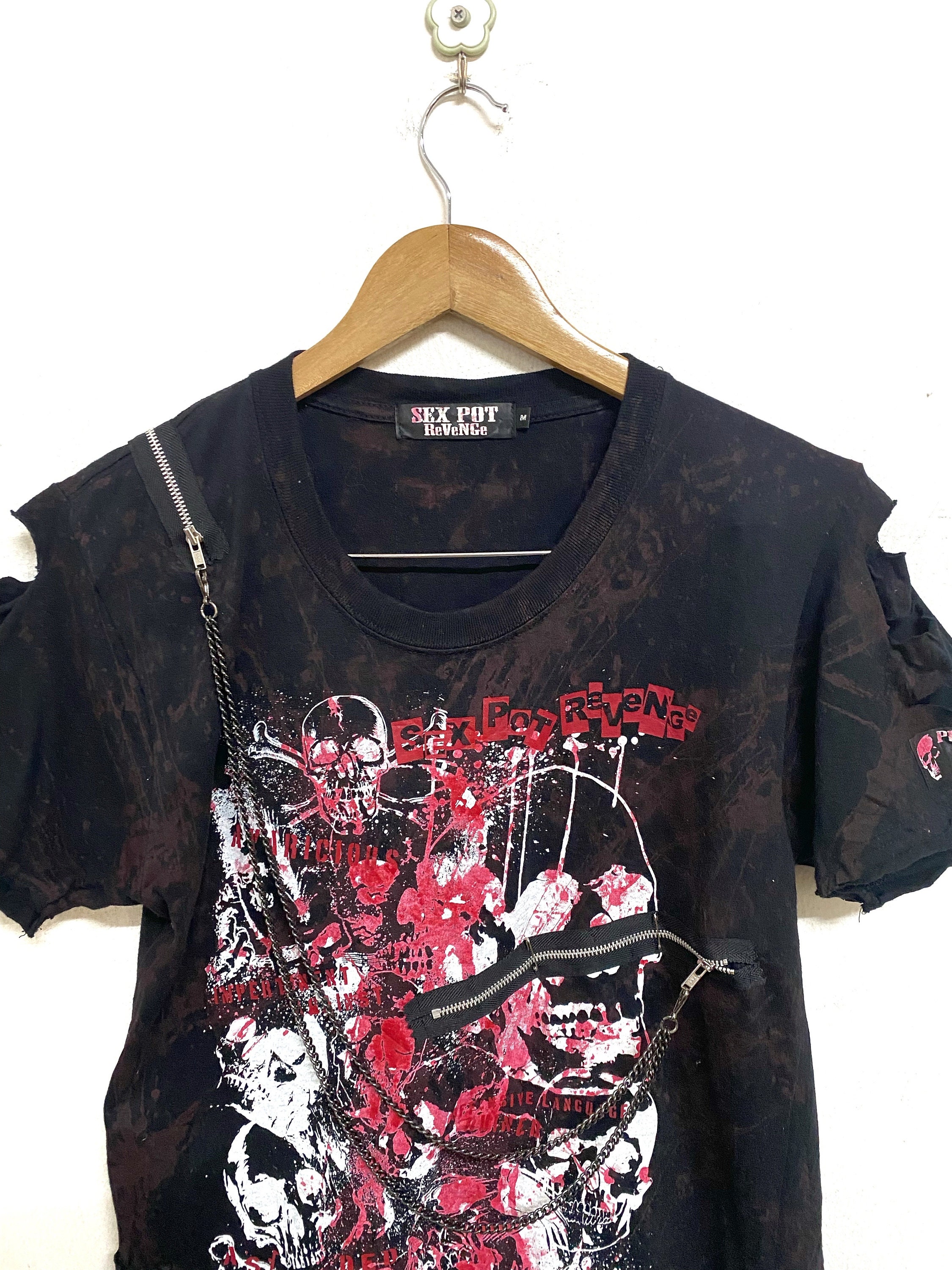 Sex Pot Revenge Punk Power by the Roadside Tshirt/ Small Size - Etsy