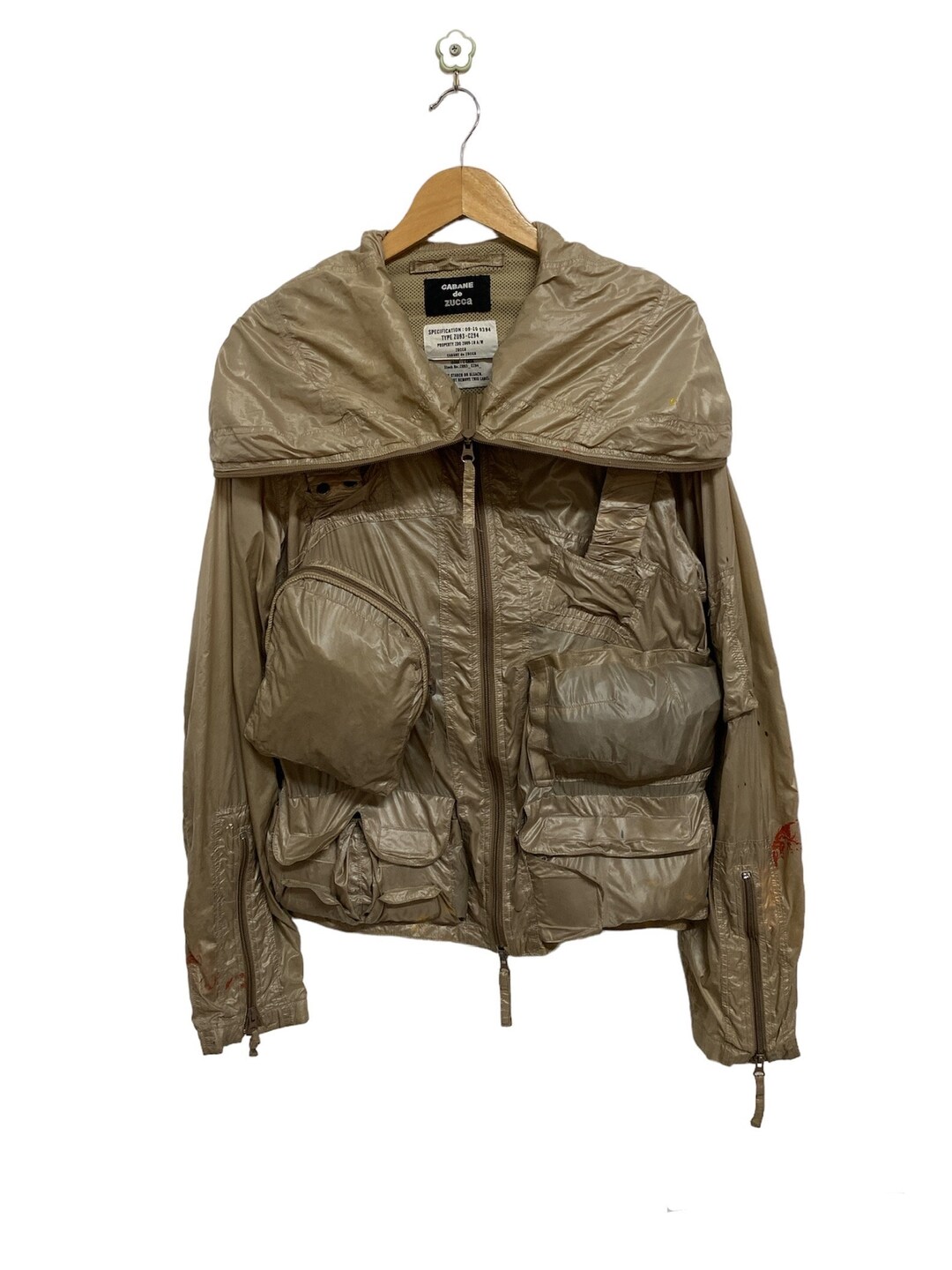 ジャケット・アウター 00s archive cabane de zucca gimmick coat 00s archive cabane de zucca gimmick coat