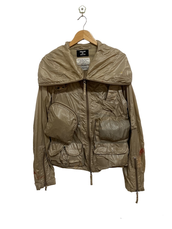 90s00s archive cabane de zuccaナポレオンジャケット Cabane De Zucca Issey Miyake Multipocket SAMPLE Jacket - Etsy