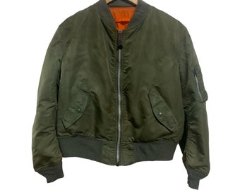 Vintage Alpha Industries Flyers Jacke Bomber / Große Größe / Made in USA