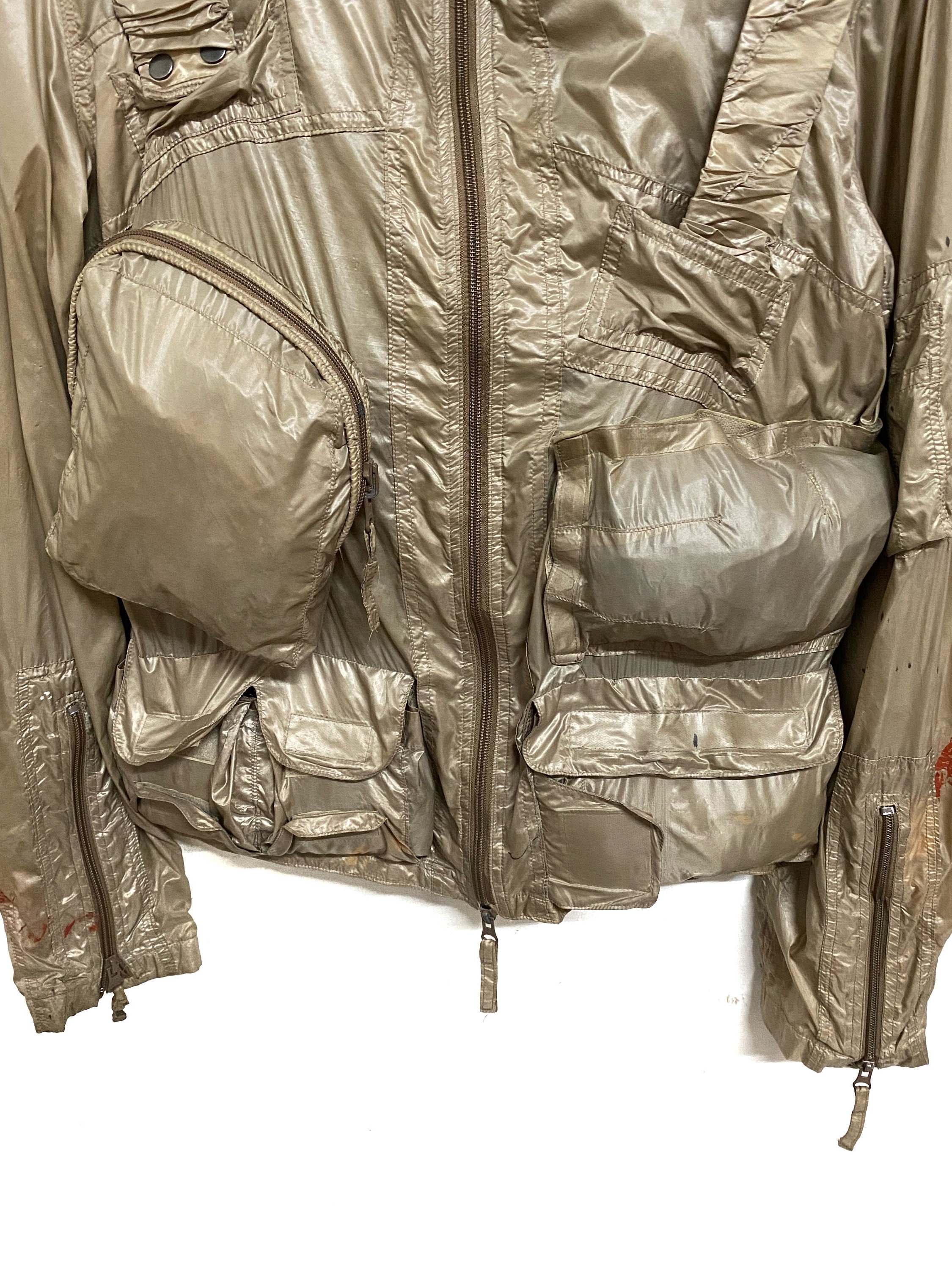 90s00s archive cabane de zuccaナポレオンジャケット Cabane De Zucca Issey Miyake Multipocket SAMPLE Jacket - Etsy
