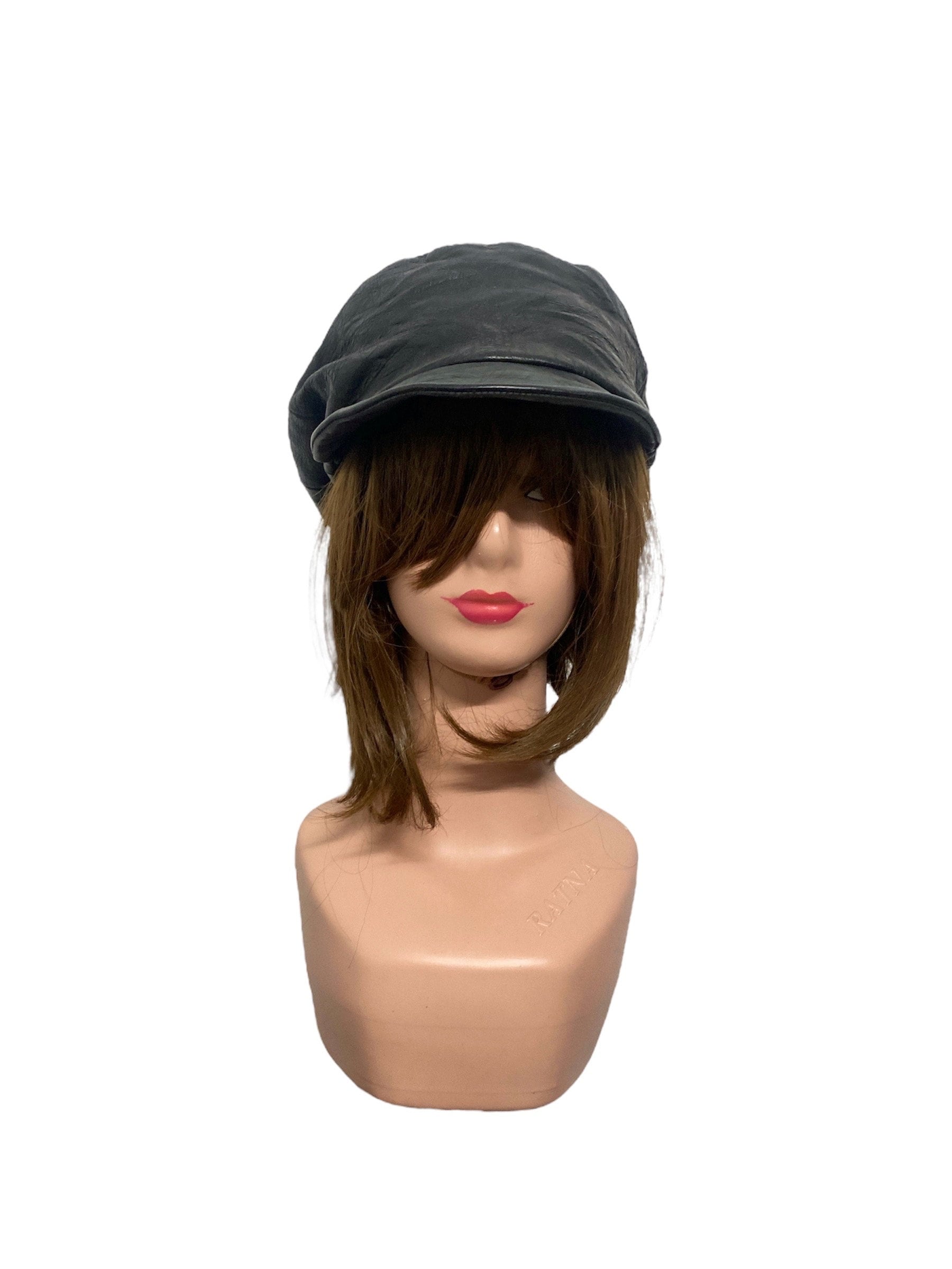 Rare Vintage Yohji Yamamoto Noir Cuir Leather Casket Black Hat - Etsy