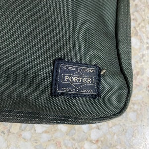 Porter Cordura Messenger Bag Green Army Hergestellt in Japan Bild 4