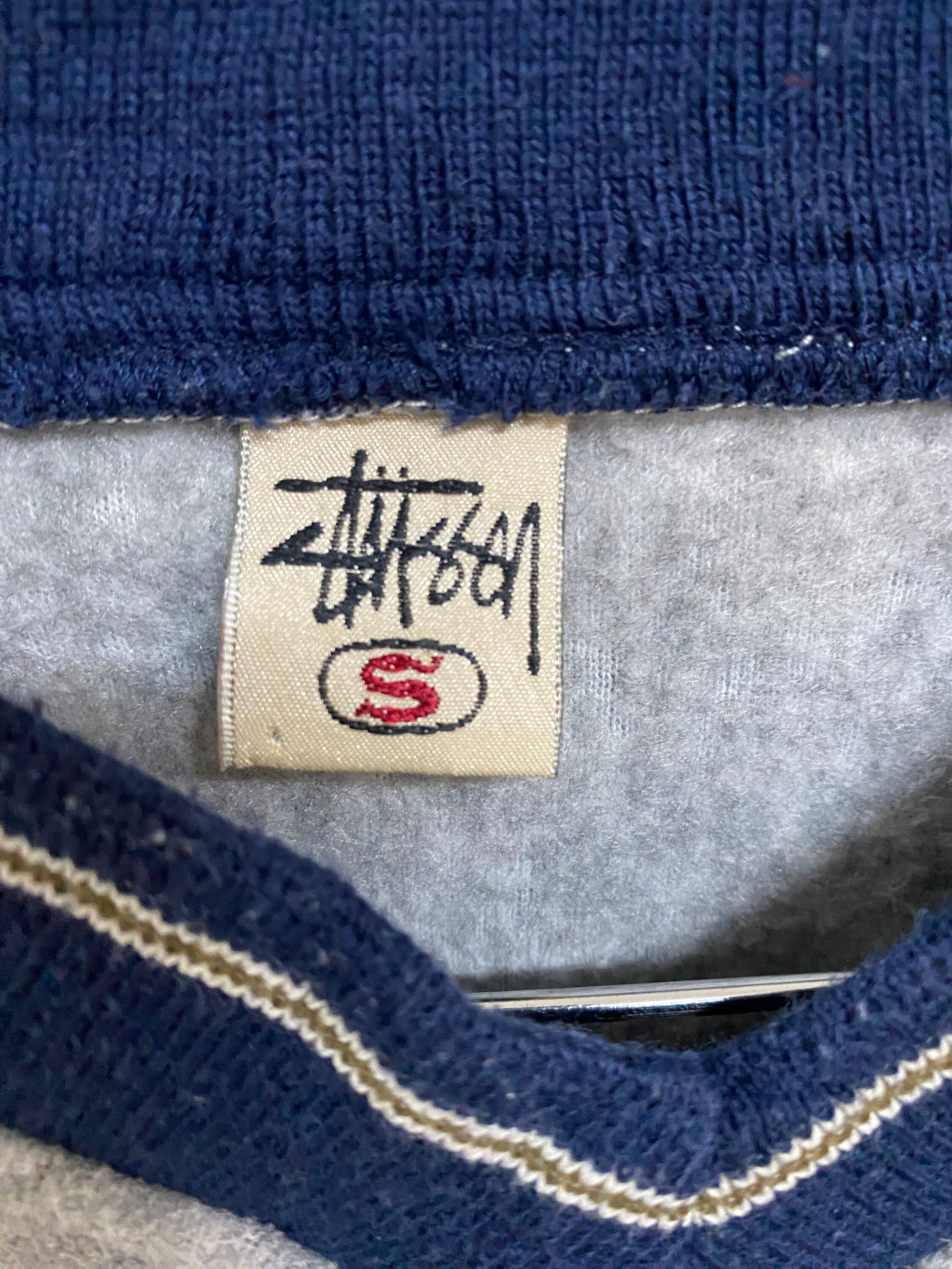 Vintage 90's Stussy Made in OZ Sweatshirt - Etsy
