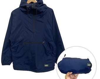 Vintage LL Bean Anorak Vindjacka/ Mellanstorlek
