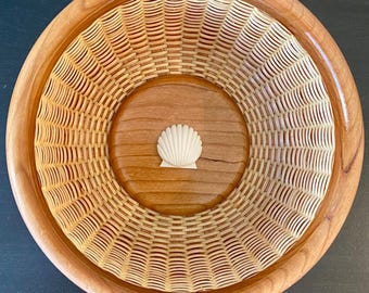 ナンタケットバスケット 10インチ ラウンド - Etsy 日本