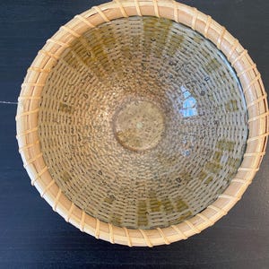 &quot;Nantucket 6 &quot;&quot;Rundkorb mit Bubble Glass Liner.&quot;